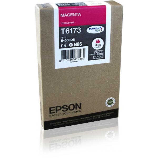 Epson Tanica Magenta (T6173 B-500DN HIGH CAPACITY MAGENTA)EpsonC13T617300