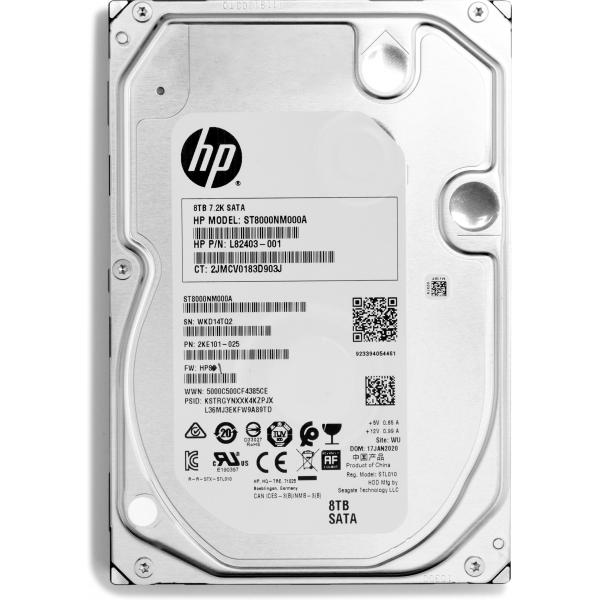 HP Unità SATA da 8 TB a 7200 RPM da 3,5 Enterprise (8TB 7200RPM SATA 3.5IN ENTERPRISE)Hp01948506080702Z273AA