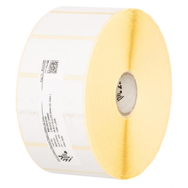 Zebra Z-Select 2000D Bianco Etichetta per stampante autoadesiva (Z-SLCT 2000D 102X102MM - 700 LBL/ROLL PERFO BOX OF 12)Zebra800264-405