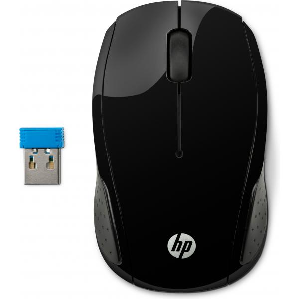 HP Mouse wireless 200 (HP 200 - mus - 2.4 GHz)HpX6W31AA#ABB