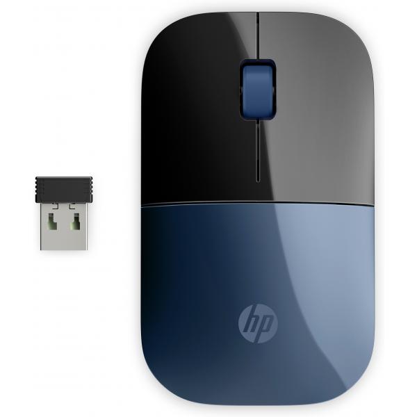 HP Mouse wireless Z3700 blu (Z3700 WIRELESS MOUSE DRAGONFLY BLUE)HpV0L81AA#ABB