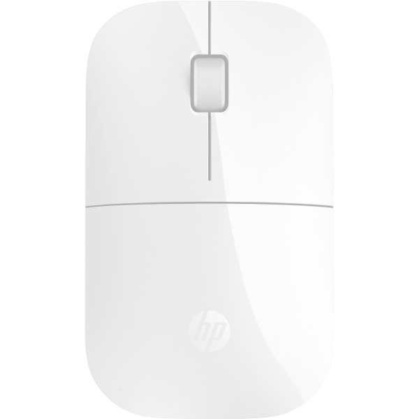HP Mouse wireless Z3700 bianco (HP Z3700 - Mouse - wireless - 2.4 GHz - USB wireless receiver - white)HpV0L80AA#ABB