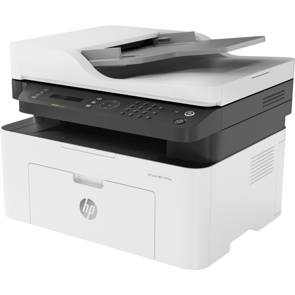 HP Laser 137fnw Wireless Multifunction Bianco e nero Stampante, Fotocopiatrice, scanner; Fronte/retro (HP LASER MFP 137FNW PRINTER)Hp4ZB84A#B19