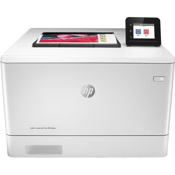 HP Stampante Color LaserJet Pro M454dw, Stampa, Porta USB frontale, Stampa fronte/retro (HP Color LaserJet Pro M454dw A4 Colour Laser Printer USB Ethernet Wi-Fi)Hp0192545638555W1Y45A#B19