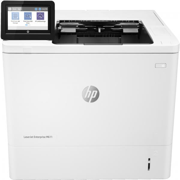 HP LaserJet Enterprise M611dn Bianco e nero Stampante, Solo Ethernet; Fronte/retro (LASERJET ENT M611DN - 61PPM 1200X1200DPI)Hp7PS84A#B19