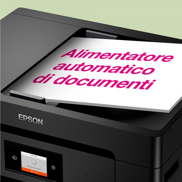 Epson WorkForce WF-7830DTWF (Epson WorkForce WF-7830DTWF Tinte-Multifunktionsdrucker 4in1 A4/A3 LAN WLAN WiFi Duplex ADF)Epson8715946668420C11CH68403