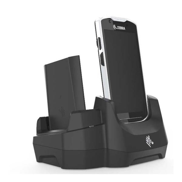 Zebra CRD-TC5X-2SETH-02 organizzatore per stazioni di carica Libera installazione Plastica Nero (KIT 1 SLOT 1 SPARE BATT LAN USB - COMMUNIC CRADLE FOR TC5X TERM)ZebraCRD-TC5X-2SETH-02
