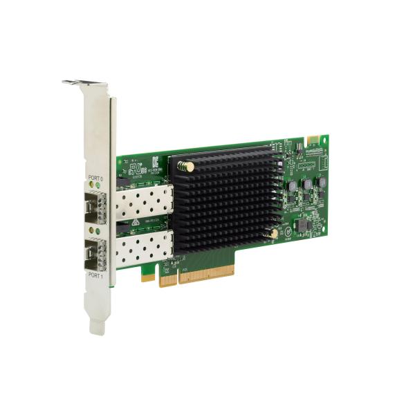 HPE SN1610E 32Gb 2-port Fibre Channel Host Bus Adapter (HPE HOSTBUST ADAPTER PCIE 4.0,32GB FIBRE CHANNEL SFP+ x2)HpeR2J63A