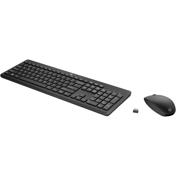 HP Combo tastiera e mouse wireless 230 (230 Wireless Mouse And - Keyboard Combo - Warranty: 12M)Hp18H24AA