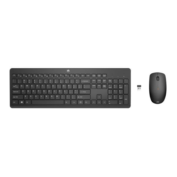 HP Combo tastiera e mouse wireless 230 (230 Wireless Mouse And - Keyboard Combo - Warranty: 12M) - Versione UKHp18H24AA