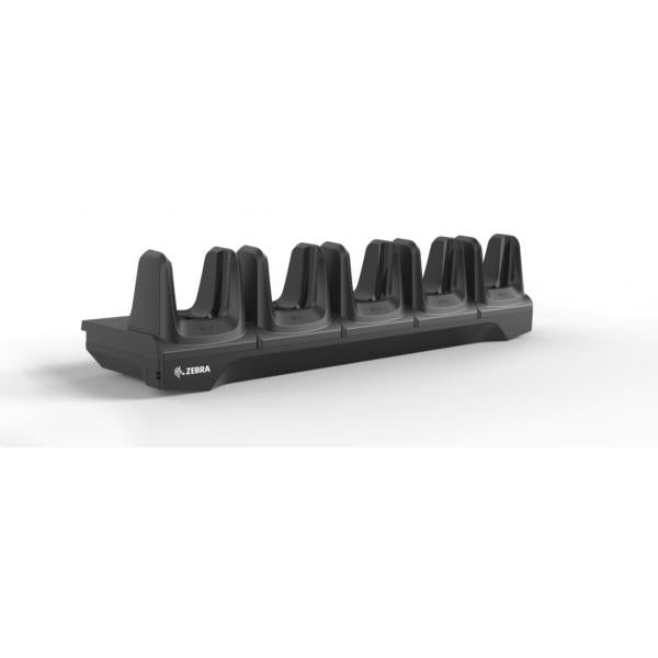 Zebra CRD-MC2X-5SCHG-01 Caricabatterie per dispositivi mobili Computer portatile Nero AC Interno (MC22/MC27 5-SLOT CHARGER ONLY - SHARED CRADLE. REQUIRES:LEVEL VI)ZebraCRD-MC2X-5SCHG-01