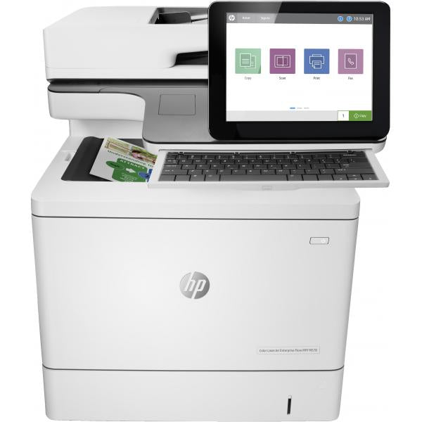HP Color LaserJet Enterprise Flow LaserJet Enterprise Flow M578c Multifunction Colore Stampante, Solo Ethernet; Fotocopiatrice, scanner (COLOR LASERJET ENT MFP M578C - LaserJet Enterprise Flow - M578c, Laser, Colour printing, 1200 x 1200 DPI, A4, Dir...