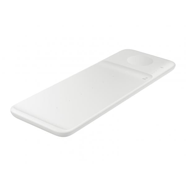 Samsung Wireless Charger Trio Auricolare, Smartphone, Orologio intelligente Bianco USB Carica wireless Ricarica rapida Interno (TRIO WIRELESS CHARGERWHITE)Samsung8806090701498EP-P6300TWEGGB