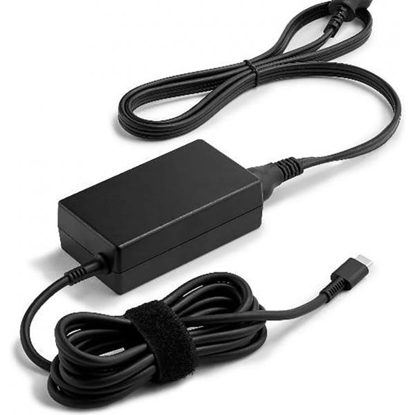 HP Alimentatore 65 W USB-C LC (65W USB-C LC Power - Adapter-Nordic 1P3K6AA, - Notebook, Indoor, 65 W, AC-to-DC, HP, Black - Warranty: 12M)Hp1P3K6AA#ABB