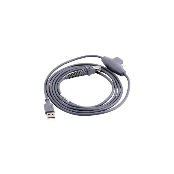 Datalogic USB - type-A cavo USB 4,5 m USB A Grigio (CABLE USB KEYBOARD E/P 4.6M - 15 FT)Datalogic8-0938-01