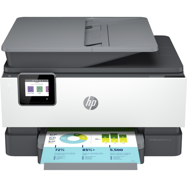 HP OfficeJet Pro 9010e Wireless All-in-One Colore Stampante, Instant Ink; Stampa fronte/retro (Officejet Pro Hp 9010E - All-In-One Printer, Color, - Printer For Small Office, Print, Copy, Scan, Fax, Hp+ Hp Instant Ink Eligible - Warranty: 12M)Hp257G4B