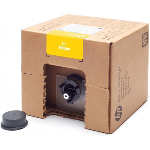 HP Cartuccia di inchiostro 873 Latex giallo da 3 l (HP 873 3-liter Yellow Latex Ink Cartri)Hp4UV87A