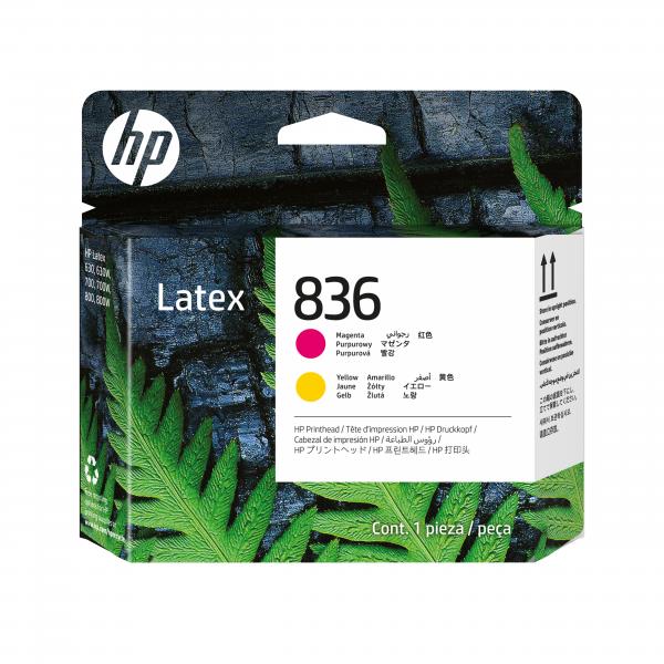 HP Testina di stampa 836 Latex magenta/giallo (HP 836 MAGENTA/YELLOW LATEX - PRINTHEAD)Hp01939057898634UV96A