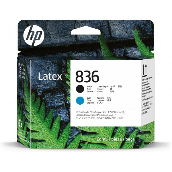HP Testina di stampa 836 Latex nero/ciano (HP 836 BLACK/CYAN LATEX - PRINTHEAD)Hp01939057898564UV95A