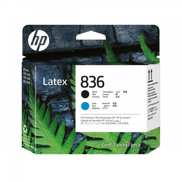 HP Testina di stampa 836 Latex nero/ciano (HP 836 BLACK/CYAN LATEX - PRINTHEAD)Hp01939057898564UV95A