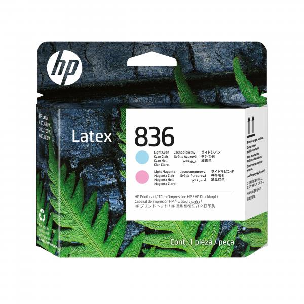 HP Testina di stampa 836 Latex ciano chiaro/magenta chiaro (HP 836 LIGHT CYAN/LIGHT MAGENTA - LATEX PRINTHEAD)Hp01939057898704UV97A