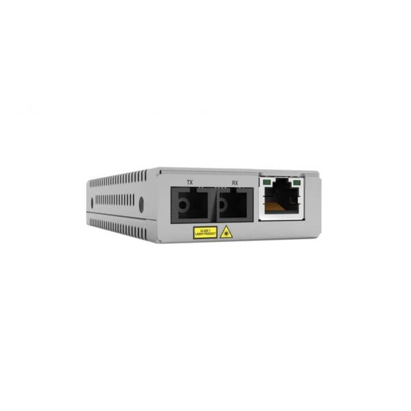 Allied Telesis AT-MMC200LX/SC-960 convertitore multimediale di rete 100 Mbit/s Grigio (TAA 10/100TX TO 100X/SC SINGLE - MODE MINI MEDIA RATE CONVERTER)Allied TelesisAT-MMC200LX/SC-960