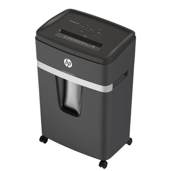 HP Pro Shredder 12MC distruggi documenti Taglio a frammenti 55 dB 22 cm Bianco (HP Pro Shredder 12 25L P5 Micro Cut 2814 DD)Hp2814