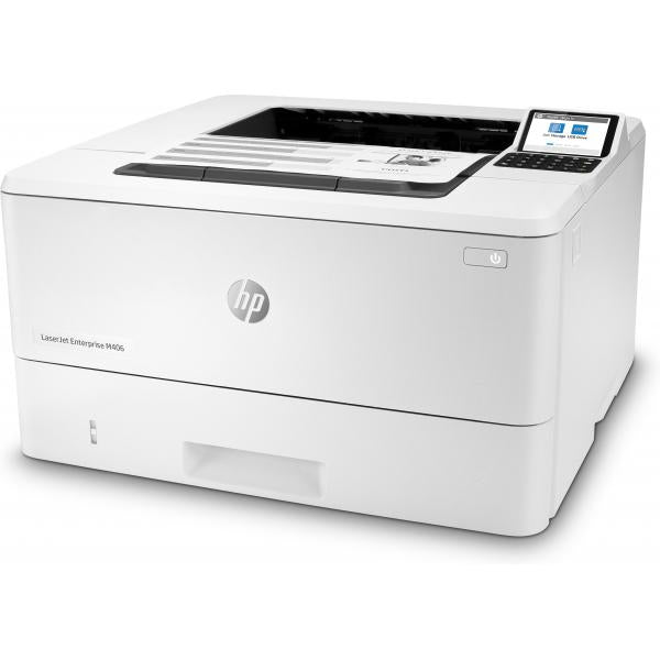HP LaserJet Enterprise M406dn Bianco e nero Stampante, Solo Ethernet; Fronte/retro (LASERJET ENTERPRISE M406DN - LaserJet Enterprise M406dn, - Laser, 1200 x 1200 DPI, A4, 40 ppm, Duplex printing, Network ready - Warranty: 12M)Hp3PZ15A#B19