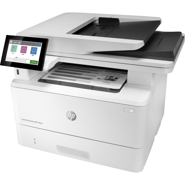 HP LaserJet Enterprise M430f Multifunction Bianco e nero Stampante, Solo Ethernet; Fotocopiatrice, scanner (LASERJET ENTERPRISE M430F - LaserJet Enterprise M430f, - Laser, 600 x 600 DPI, Mono copying, Colour scanning, A5, White - Warranty: 12M)Hp3PZ5...