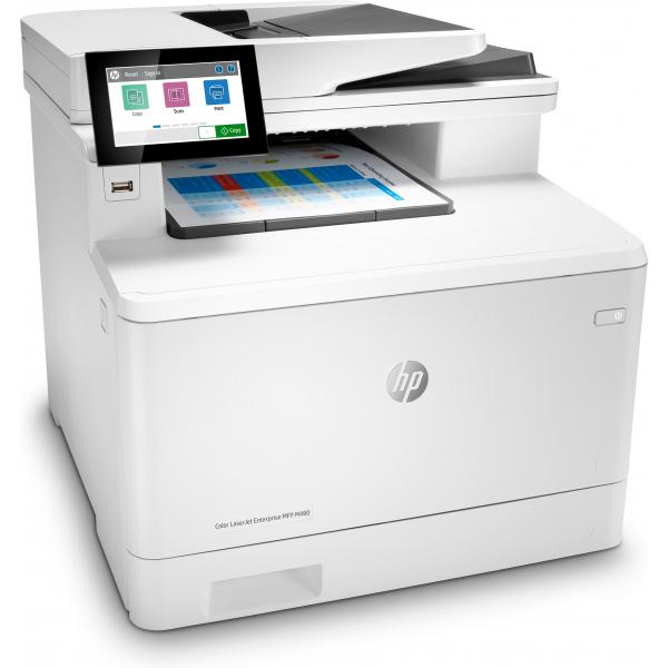 HP Color LaserJet Enterprise LaserJet Enterprise M480f Multifunction Colore Stampante, Solo Ethernet; Fotocopiatrice, scanner (LASERJET M480F MFP 24PPM A4 - 128MB 600DPI USB 2.0)Hp3QA55A#B19