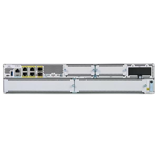 Cisco C8300-2N2S-4T2X router cablato 10 Gigabit Ethernet, Fast Ethernet, Gigabit Ethernet Grigio (Cisco Catalyst C8300 2N2S 4T2X Router)Cisco0889728309455C8300-2N2S-4T2X