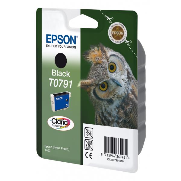 Epson Owl Cartuccia Nero (T079 STYLUS PHOTO 1400 BLACK INK)EpsonC13T07914010