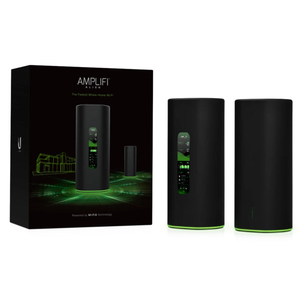 AmpliFi Alien Tri-Band WiFi 6 Scalable Mesh System Router and MeshPoint - AFI-ALN-KITUbiquiti0810010072542AFi-ALN-UK