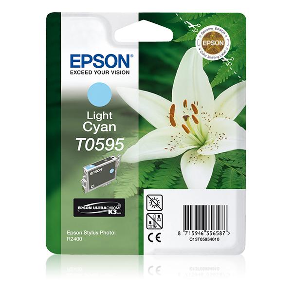 Epson Lily Cartuccia Ciano Chiaro (T059 LIGHT CYAN CARTRIDGE)EpsonC13T05954010