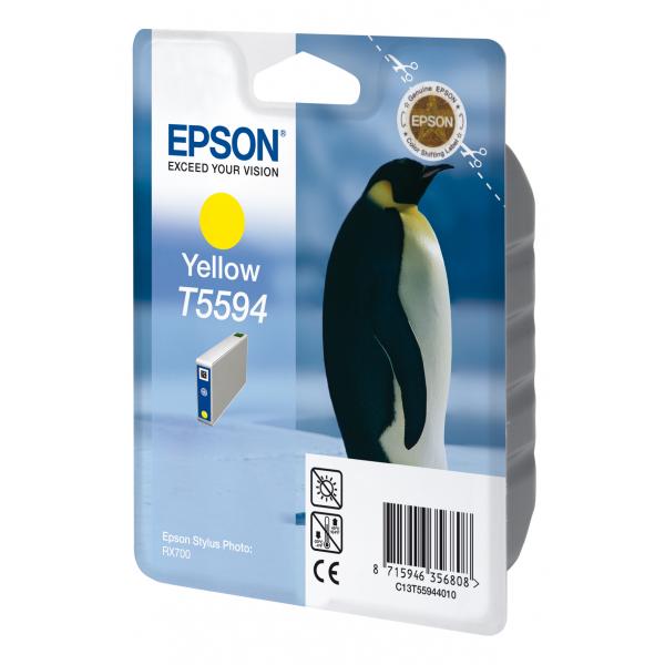 Epson Penguin Cartuccia Giallo (EPSON T559 YELLOW INK STYLUS PHOTO RX700)EpsonC13T55944010