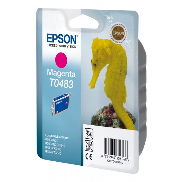 Epson Seahorse Cartuccia Magenta (Epson T0483 - magenta - original - bl? LEADTIME8DAYS:leadtime of 8 days)EpsonC13T04834010