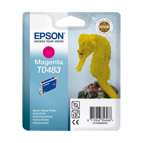Epson Seahorse Cartuccia Magenta (Epson T0483 - magenta - original - bl? LEADTIME8DAYS:leadtime of 8 days)EpsonC13T04834010