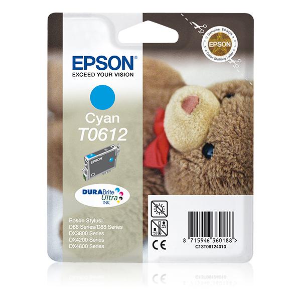 Epson Teddybear Cartuccia Ciano (Epson T0612 - cyan - original - bl?kpa)EpsonC13T06124020