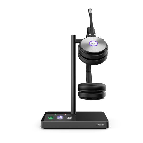 Yealink WH62 Dual UC Auricolare Wireless A Padiglione Ufficio Micro-USB Base di ricarica Nero (WH62 DUAL UC - DECT HEADSET)Yealink1308006