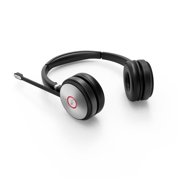 Yealink WH62 Dual UC Auricolare Wireless A Padiglione Ufficio Micro-USB Base di ricarica Nero (WH62 DUAL UC - DECT HEADSET)Yealink1308006