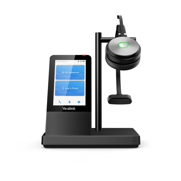 Yealink WH66 Mono UC Auricolare Wireless A Padiglione Ufficio USB tipo A Bluetooth Base di ricarica Nero (Dect UC Headset WH66 Mono - Warranty: 24M)Yealink1308007