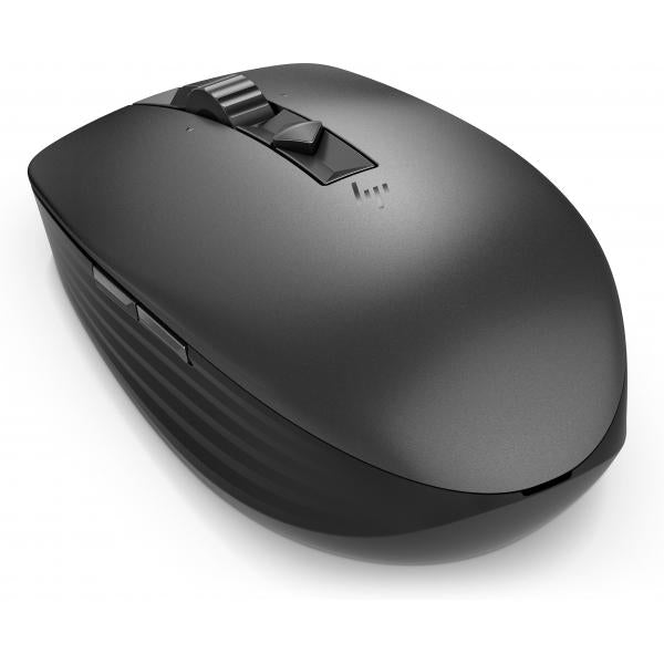 HP Mouse wireless 635 Multi-Device (MULT-DVC 635 BLK WRLS MOUSE - 635 Multi-Device, 635 - Multi-Device, Ambidextrous, RF Wireless+Bluetooth, 1200 DPI, Black - Warranty: 12M)Hp1D0K2AA#AC3