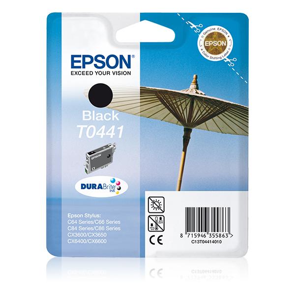 Epson Parasol Cartuccia Nero (Epson T0441 13ML Black Ink Cartridge 600 Pages)EpsonC13T04414010