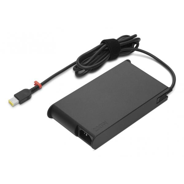 Lenovo 4X20S56723 adattatore e invertitore Interno 230 W Nero (Lenovo - Alimentatore - slim - 100-240 V c.a. V - 230 Watt - Cile, Italia - nero - per ThinkPad P1 Gen 5, P15v Gen 2, P15v Gen 3, P17 Gen 2, T15p Gen 2, X1 Extreme Gen 5)Lenovo4X20S56723
