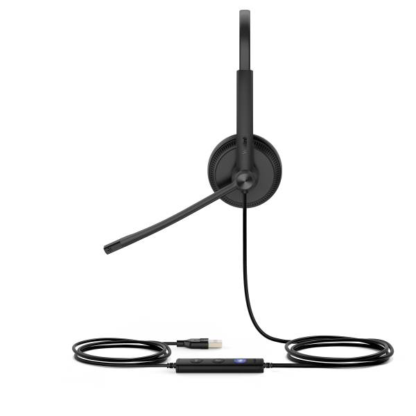 Yealink UH34 Dual Teams Auricolare Cablato A Padiglione Ufficio USB tipo A Nero (UH34 Dual Teams)Yealink1308043