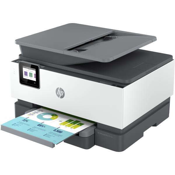 HP OfficeJet Pro 9010e Wireless All-in-One Colore Stampante, Instant Ink; Stampa fronte/retro (OFFICEJET PRO 9010E HP+ - OfficeJet Pro 9010e, Thermal - OfficeJet Pro 9010e, Thermal inkjet, Colour printing, 4800 x 1200 DPI, A4, - Warranty: 12M)Hp257G4B#629