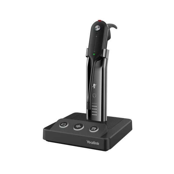 Yealink WH63 UC Auricolare Wireless A clip, A Padiglione, In-ear Ufficio Micro-USB Base di ricarica Nero (Yealink WH63 - headset)Yealink1308009