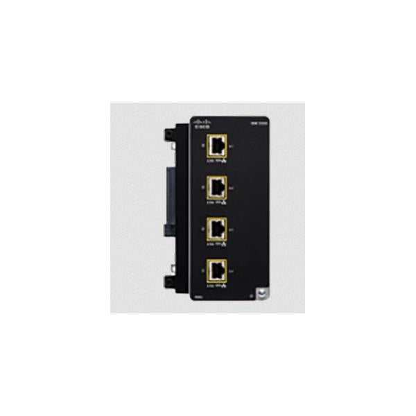 Cisco IEM-3300-4MU= modulo del commutatore di rete 2.5 Gigabit Ethernet (CATALYST IE3300 EXPANSION - MODULE WITH 4 2.5G COPPER [4PPOE)Cisco0889728340038IEM-3300-4MU=