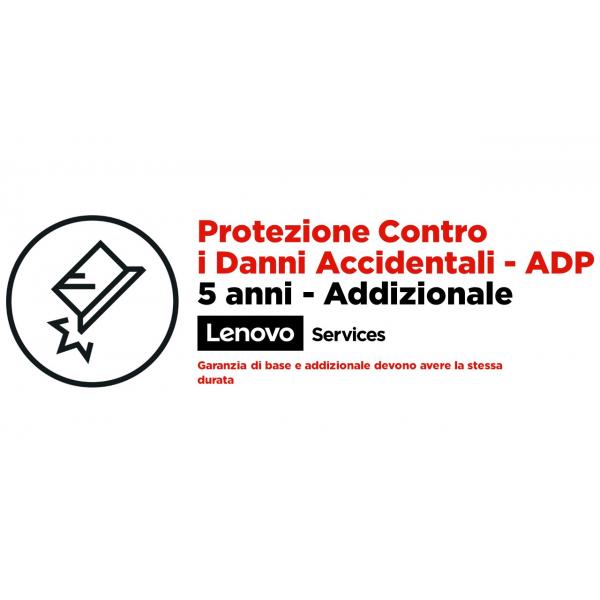 Lenovo 5PS0V07056 estensione della garanzia 5 anno/i (Lenovo Accidental Damage Protection -)Lenovo22200055416145PS0V07056