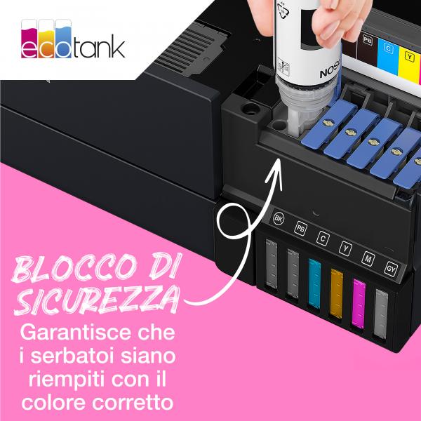 Epson 114 EcoTank Photo Black ink bottle (114 ECOTANK PHOTO BLACK INK BOTTLE)EpsonC13T07B140